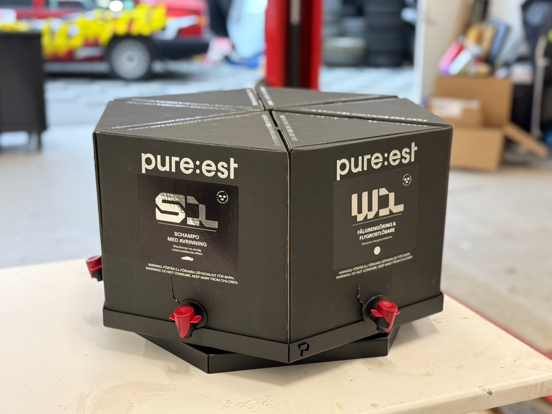 Pureest A3 Alkalisk Snow Foam 5L – För tjockt skum och effektiv förtvätt - Bilupplysningen