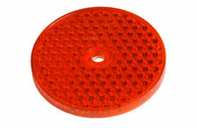Reflex Röd Rund Ø68mm, Fästhål Ø6,4mm - Bilupplysningen
