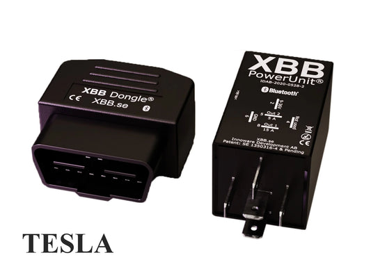 XBB Dongle &amp; PowerUnit (Tesla) - Bilupplysningen