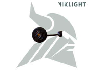 Viklight X2 position light - 19mm round. White LED with clear lens T