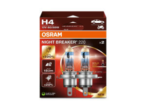 Osram Night breaker 220 H4 2-Pack