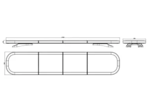 Paket VW ID Buzz med Viklight blixtljusramp Plus 150cm