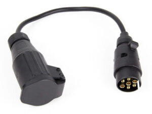 Släpvagnsadapter 7-7 Pol för LED, 12V