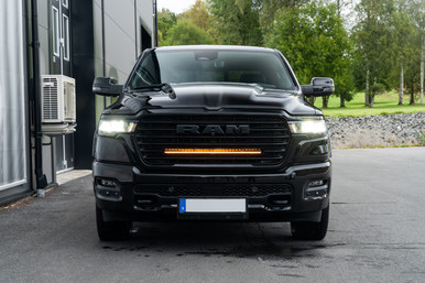Modellanpassat fäste för Ram 1500 Limited / Laramie, övre grill, Ramer 2.0 - - Bild 9