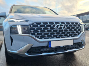 Modellanpassat LED-rampsfäste för dubbla 10 tum Ymer - Hyundai Santa Fe 2021-
