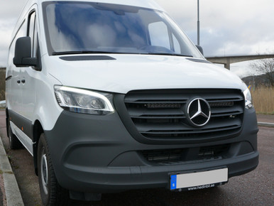 Modellanpassat fäste för 2st 10 tum LEDramper - MB Sprinter 2020- - Bild 2
