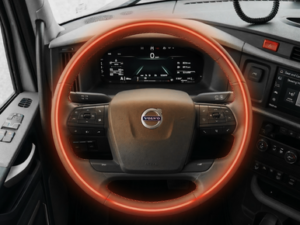 Volvo FH uppvärmd ratt - eftermarknadslösning