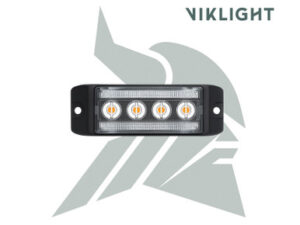 Viklight X10 Super Slim - white marker light / amber warning light