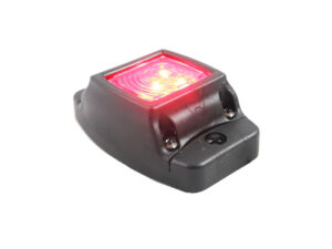 Delta LED Breddmarkeringslykta Röd
