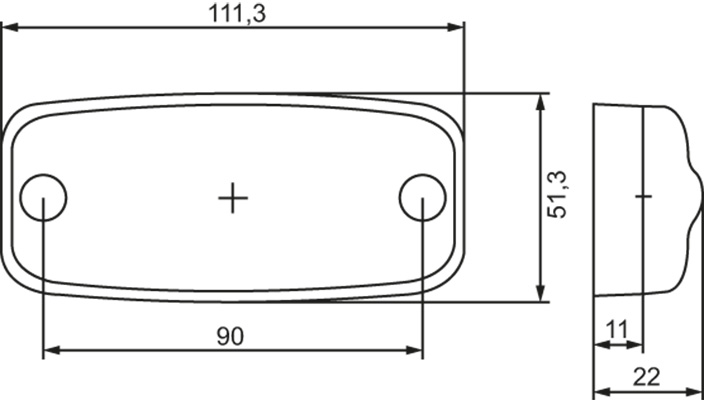 Hella Value Fit Baklykta LED, med Reflex - Bild 2
