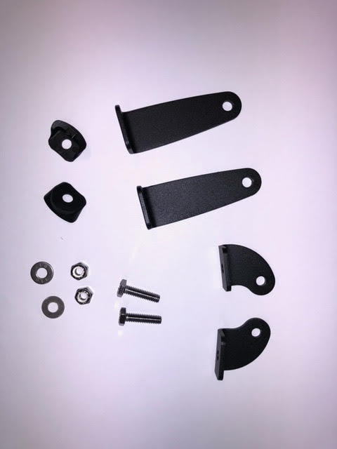 Rigid Industries Monteringsfötter SR / SR2 Kit med skruv för 6tum och 10tum