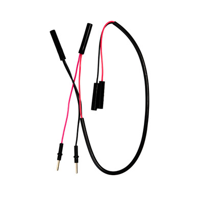 Förlängningskablage, 3×0,75mm², 1m med gjutna build-in hylsor